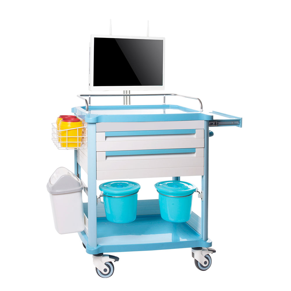 FG-H-15 Computer Trolley With Drawer