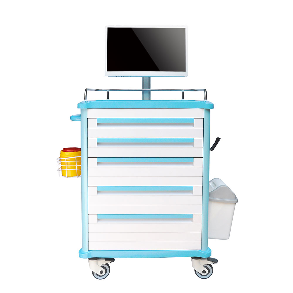 FG-H-16 Computer Trolley With Drawer